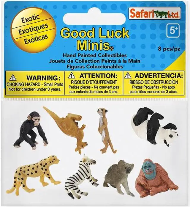 Main image of Exotic Fun Pack Mini Good Luck Figures Safari Ltd