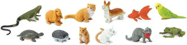 Alt view image 2 of 8 - Toobs Pets Safari Ltd Set Educational Kids Toy Figure
