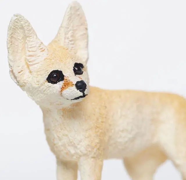 Alt view image 2 of 7 - Wild Safari Wildlife Fennec Fox Safari Ltd Animal Educational Toy Figure