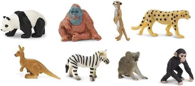 Alt view image 2 of 4 - Exotic Fun Pack Mini Good Luck Figures Safari Ltd