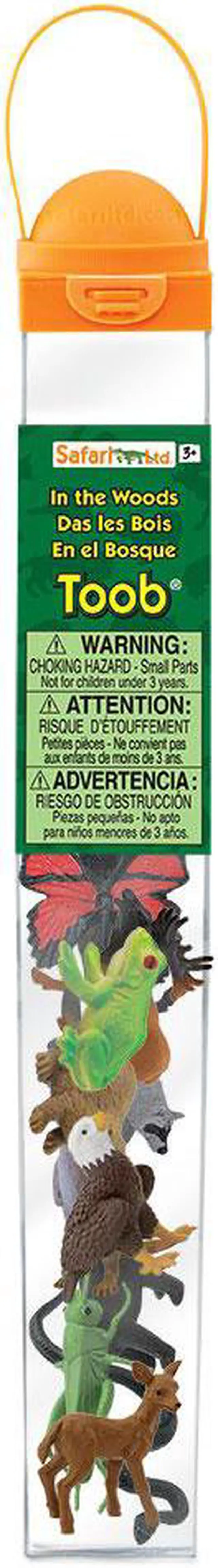 Main image of Toobs In the Woods Safari Ltd Set Educational Kids Toy Figure