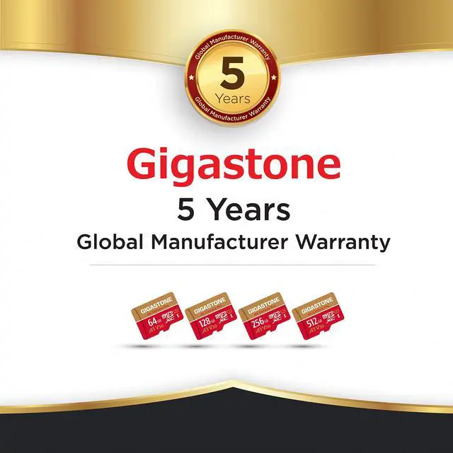 Alt view image 6 of 7 - [5-Yrs Free Data Recovery] Gigastone 128GB 2-Pack Micro SD Card, 4K Video Recording for GoPro, Action Camera, DJI, Drone, Nintendo-Switch, R/W up to 100/50 MB/s MicroSDXC Memory Card UHS-I U3 A2 V30