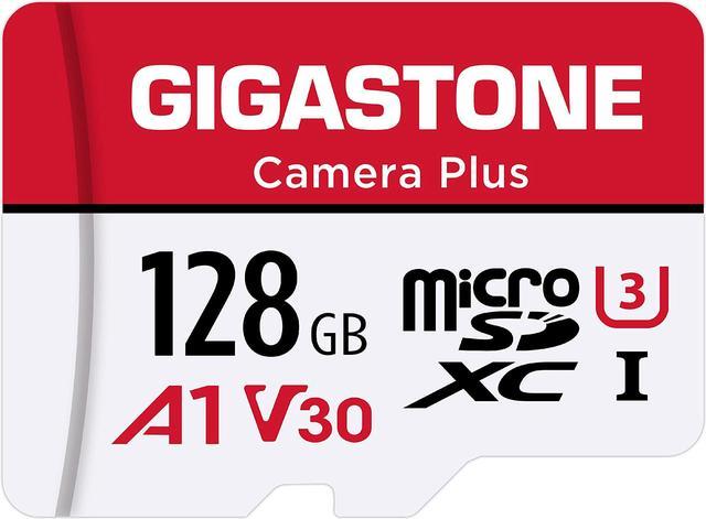 Gigastone 128GB Micro SD Card, Camera Plus, GoPro, Action Camera