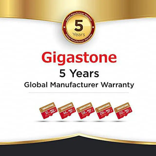 Alt view image 7 of 9 - [5-Yrs Free Data Recovery] Gigastone 512GB Micro SD Card, 4K Video Recording for GoPro, Action Camera, DJI, Drone, Nintendo-Switch, R/W up to 100/60 MB/s MicroSDXC Memory Card UHS-I U3 A2 V30 C10