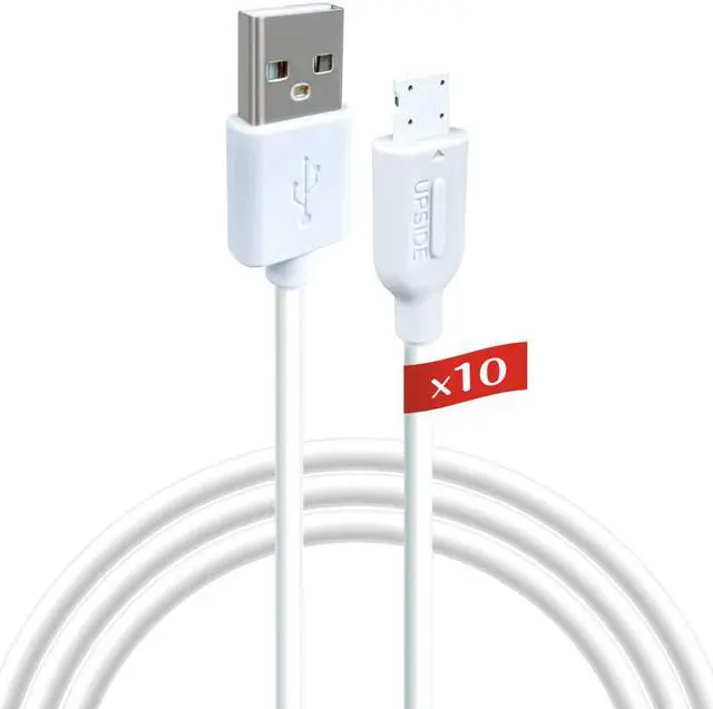 Main image of [10-Pack]Gigastone Charging Cable for Apple Lightning Devices, 3ft Fast Charge 12W, Compatible with iPhone, iPad, Charging only, Data Sync not Supported, White