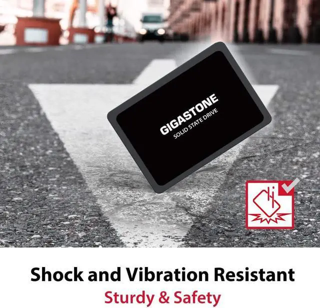 Alt view image 5 of 7 - Gigastone 5-Pack 120GB SSD SATA III 6Gb/s. 3D NAND 2.5" Internal Solid State Drive, Read up to 500MB/s. Compatible with PC, Desktop and Laptop, 2.5 inch 7mm (0.28)
