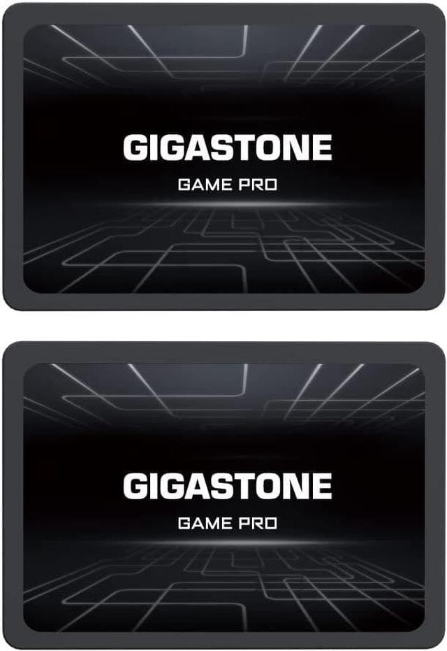 Gigastone Game Pro 2-Pack 512GB SSD SATA III 6Gb/s. 3D NAND 2.5