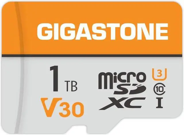 Main image of Gigastone 1TB Micro SD Card, 4K Video Pro, GoPro, Surveillance, Security Camera, Action Camera, Drone, 140MB/s MicoSDXC Memory Card UHS-I V30 Class 10