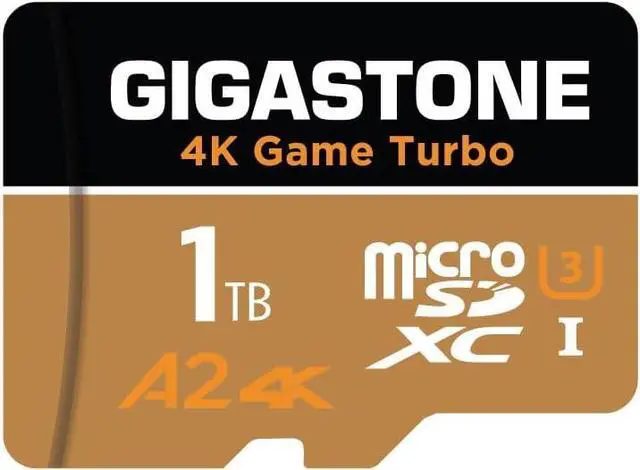 Main image of [5-Yrs Free Data Recovery] Gigastone 1TB Micro SD Card, 4K Game Turbo, R/W up to 160/140 MB/s, MicroSDXC Memory Card for Nintendo-Switch, GoPro, Action Camera, DJI, UHD Video UHS-I U3 A2 4K C10