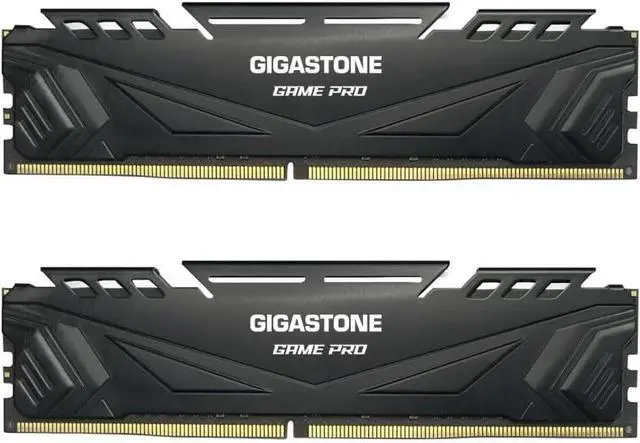 Main image of DDR5 RAM GIGASTONE Black Gaming RAM 64GB (2x32GB) DDR5 RAM 64GB DDR5 6000MHz PC5-48000 CL40 1.35V 288 Pin Unbuffered Non ECC Dual Channel DIMM for Intel/AMD Ryzen PC Desktop Memory (Desktop Only)