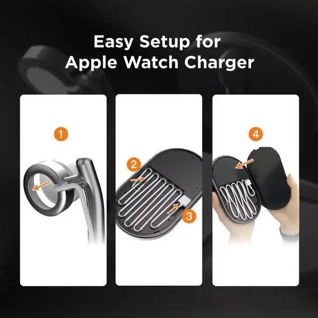 Alt view image 6 of 7 - Gigastone Wireless Charger, Qi-Compatible 15W Wireless Charging Pad, Compatible iPhone 15/ 14/ 13 /12 Series, Samsung Galaxy S23/Note 10, AirPods Pro, Qi Wireless Charging Enabled Devices