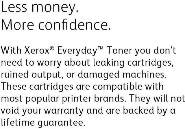 Alt view image 3 of 6 - Xerox 006R03807 Compatible Toner Cartridge Replaces HP CF210X/ CB540A/ CE320A Black Toner Standard Yield; CRG-131 Black