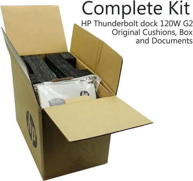 Alt view image 4 of 6 - HP Thunderbolt Dock G2 Docking Station USB-C 120W 2UK37AA#ABA