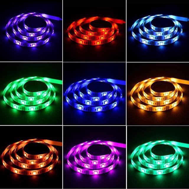Alt view image 5 of 6 - Strip Light RGB 2M/78.74 INCH LED TV Backlight Strip Light USB Bias Monitor Lighting