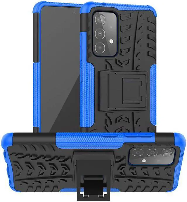 Main image of For Samsung Galaxy A21 Case Cover Anti-knock Heavy Duty Armor Phone Case(Blue)