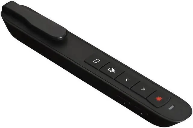 Alt view image 3 of 6 - [AVATTO] Rechargable RF 2.4G Wireless Presenter with Air Mouse PowerPoint Remote Control PPT Clicker Presentation Laser Pen