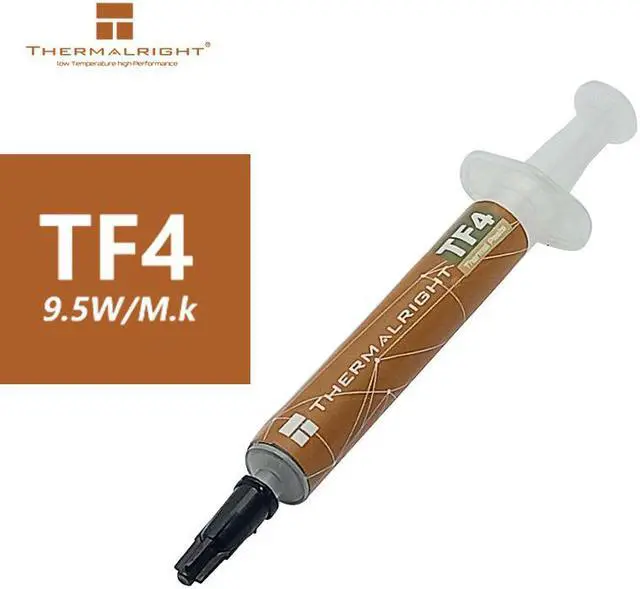 Alt view image 4 of 5 - TF4 1g Thermal Paste 9.5 W/mK CPU Cooling Paste Notebook Silicone Grease Graphics Card Silicone Grease with Tool
