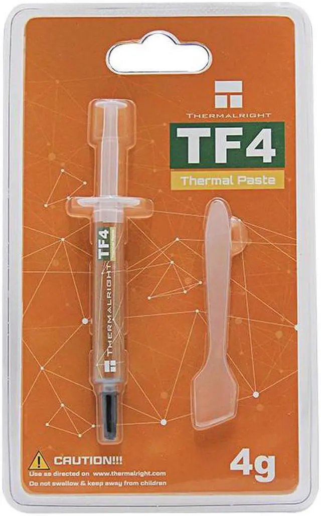 Main image of TF4 4g Thermal Paste 9.5 W/mK CPU Cooling Paste Notebook Silicone Grease Graphics Card Silicone Grease with Tool