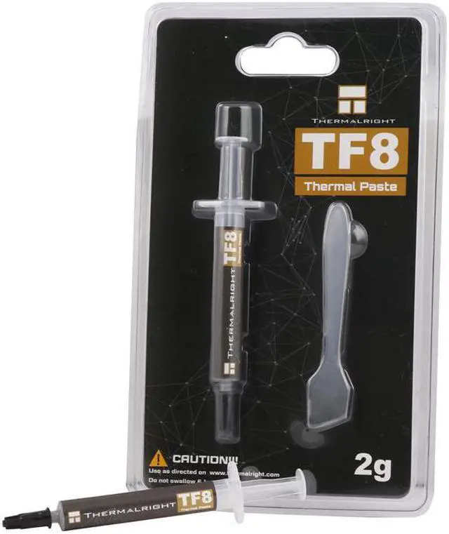 Alt view image 2 of 3 - TF8 13.8 W / m.k high-end thermal grease non-conductivity and high heat transfer for CPU GPU cooler 2g