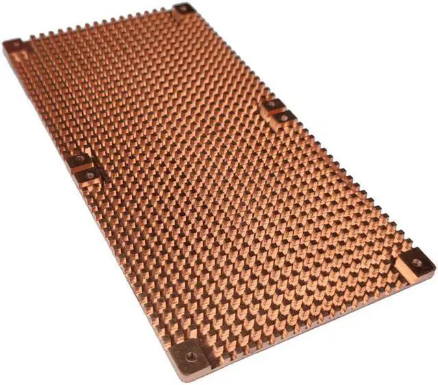 Alt view image 2 of 7 - RTX 3060 3080 3090 Backplane Pure Copper Heat Sink Graphics Card Memory Auxiliary Radiator 90X180MM Thickness 2MM