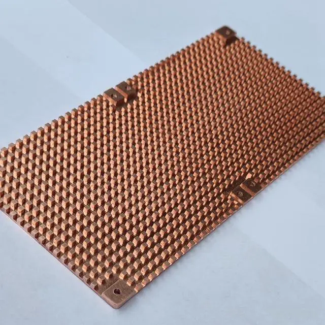 Alt view image 4 of 7 - RTX 3060 3080 3090 Backplane Pure Copper Heat Sink Graphics Card Memory Auxiliary Radiator 90X180MM Thickness 2MM