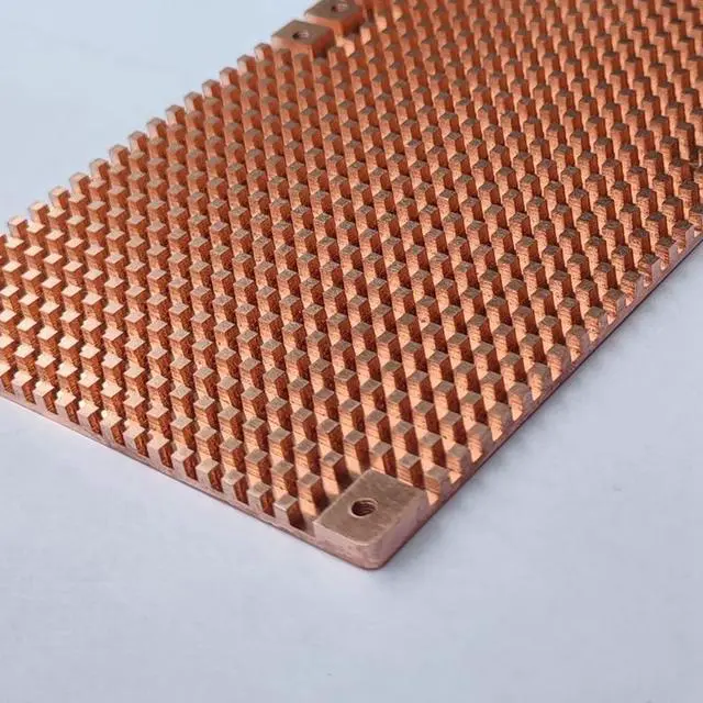 Alt view image 5 of 7 - RTX 3060 3080 3090 Backplane Pure Copper Heat Sink Graphics Card Memory Auxiliary Radiator 90X180MM Thickness 2MM