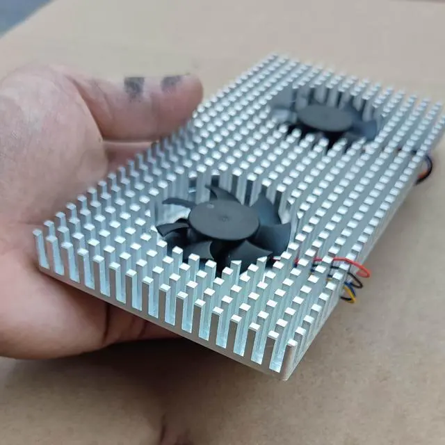 Alt view image 2 of 2 - Geforce RTX3090 3060 3080 Series Ultra Thin Aluminum Mechanical Hard Disk Cooler Heat Sink
