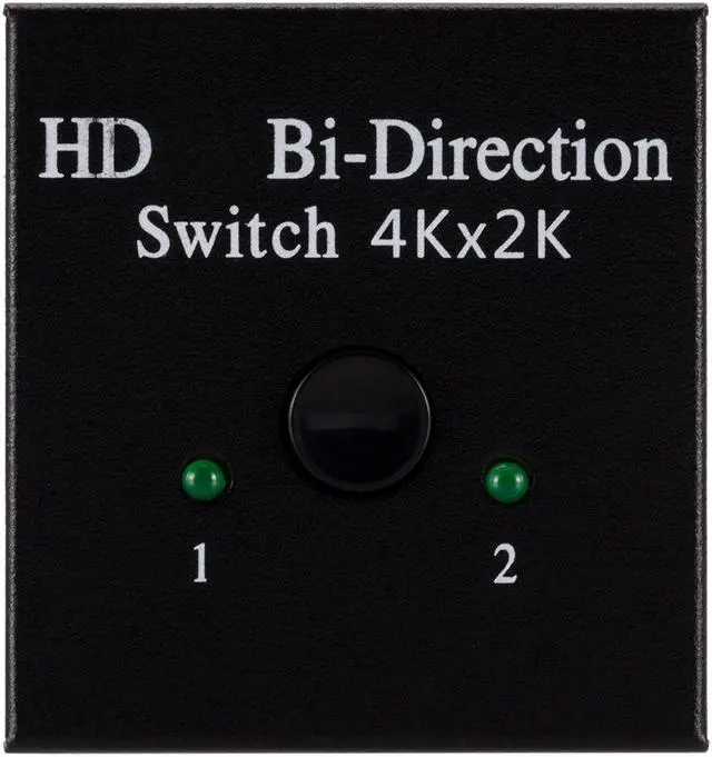 Alt view image 5 of 6 - HDMI-compatible Splitter 4Kx2K Switch KVM Bi-Direction 1x2/2x1 HDMI-compatible Switcher Support 4K FHD Ultra 1080P for Projector