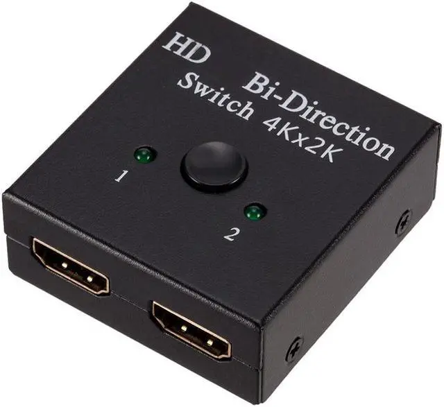 Alt view image 4 of 6 - 4K*2k Adapter 4K Switch Bi-directional 1x2/2x1 HDMI-compatible Switcher For PS4/3 TV Box Switcher Adapter