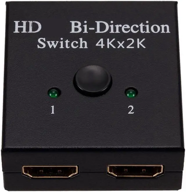 Alt view image 5 of 6 - 4K*2k Adapter 4K Switch Bi-directional 1x2/2x1 HDMI-compatible Switcher For PS4/3 TV Box Switcher Adapter
