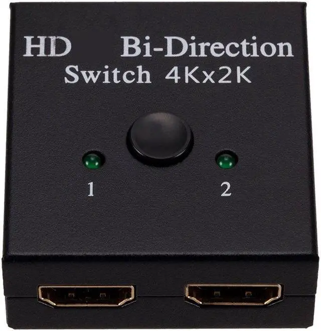 Main image of HDMI-compatible Splitter 4K Switch KVM Bi-Direction 1x2/2x1 HDMI-compatible Switcher 2 in1 Out for PS4/3 TV Box Switcher Adapter