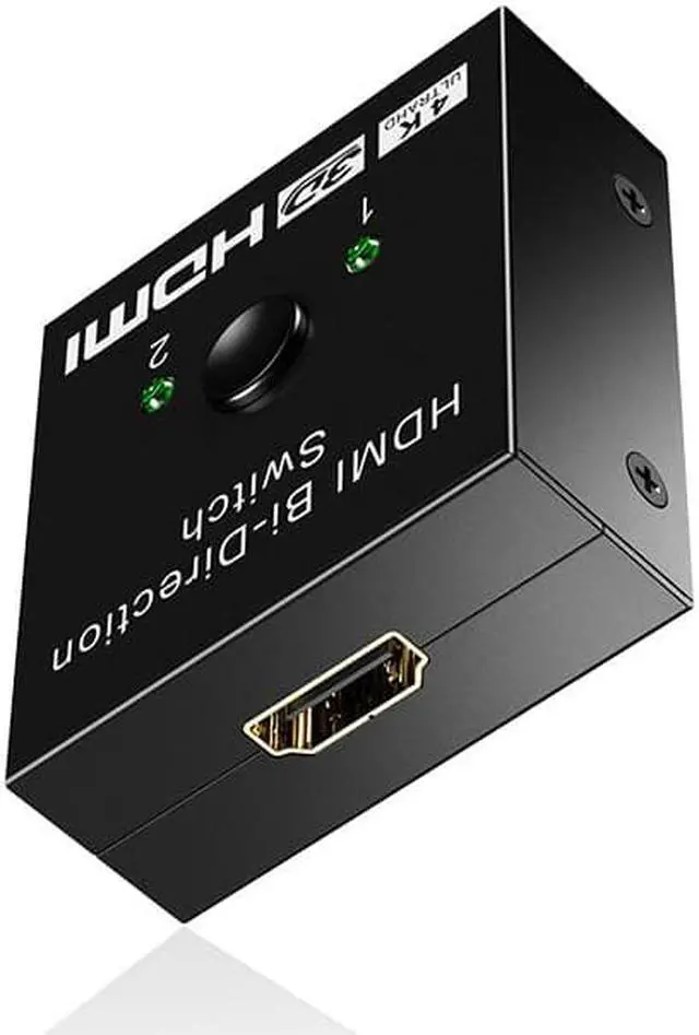 Alt view image 2 of 6 - Compatible Splitter 4K Switch KVM Bi-Direction 1x2/2x1 Out Converter HD-Compatible HDMI for  Xbox PC TV BOX Cable Adapter
