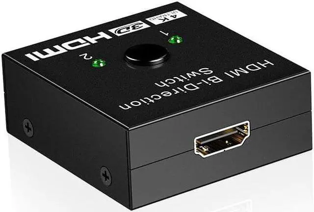 Alt view image 4 of 6 - Compatible Splitter 4K Switch KVM Bi-Direction 1x2/2x1 Out Converter HD-Compatible HDMI for  Xbox PC TV BOX Cable Adapter