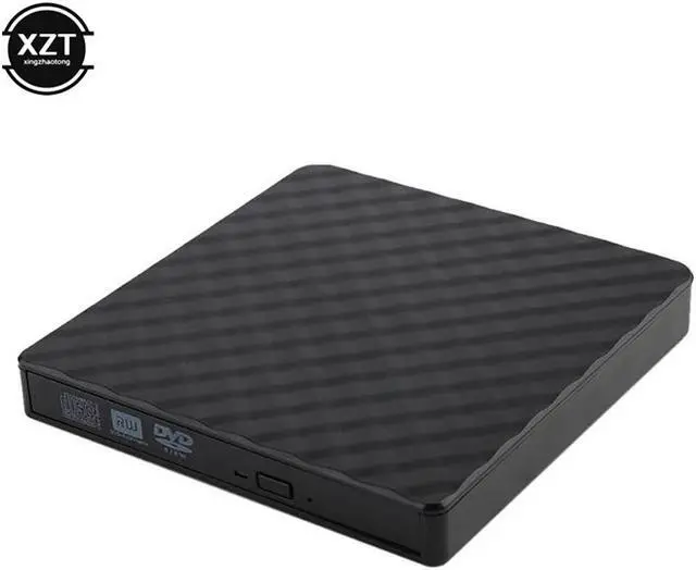 Alt view image 2 of 6 - USB 3.0 &Type C DVD Drive, CD Burner Driver Drive-free High-speed Read-write Recorder, External DVD-RW Reader optical drive case