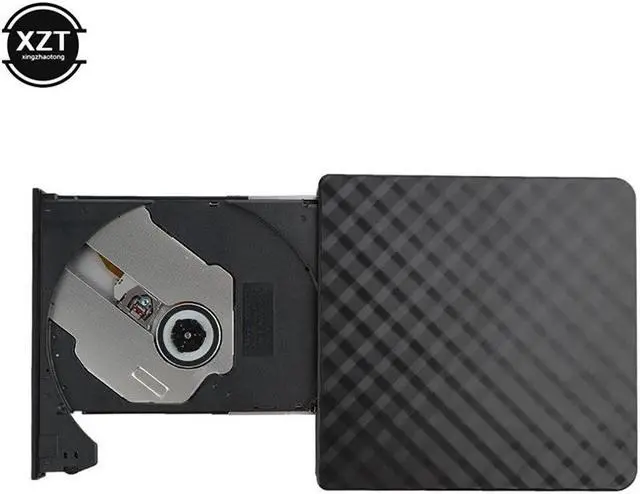 Alt view image 5 of 6 - USB 3.0 &Type C DVD Drive, CD Burner Driver Drive-free High-speed Read-write Recorder, External DVD-RW Reader optical drive case