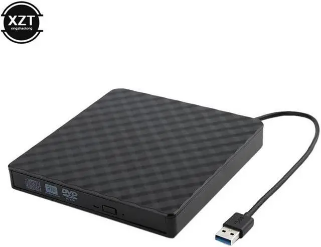 Alt view image 4 of 6 - USB 3.0 &Type C DVD Drive, CD Burner Driver Drive-free High-speed Read-write Recorder, External DVD-RW Reader optical drive case