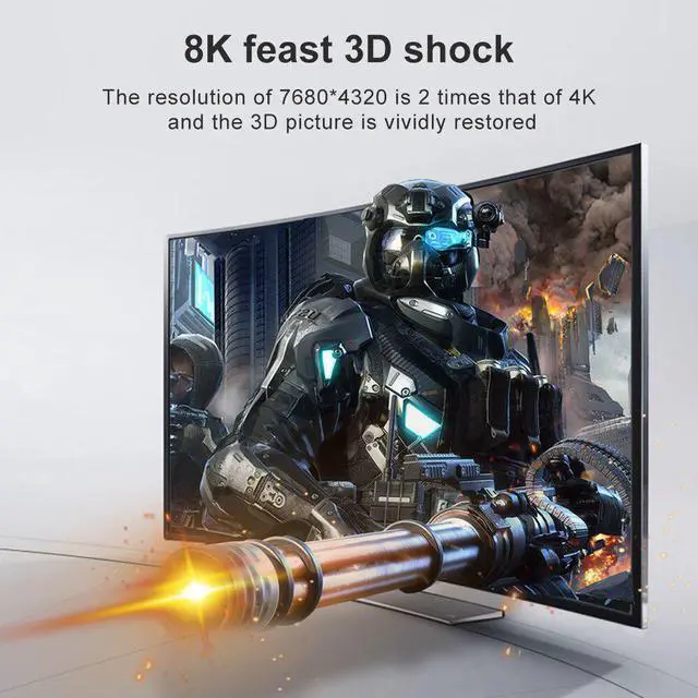 Alt view image 6 of 6 - DisplayPort Switch 3 Port DP 1.4 Switcher Box Bi-Direction 1X3 or 3x1 32.4Gbps 8K@60Hz 4K@144Hz HDR for Display Port PC monitor