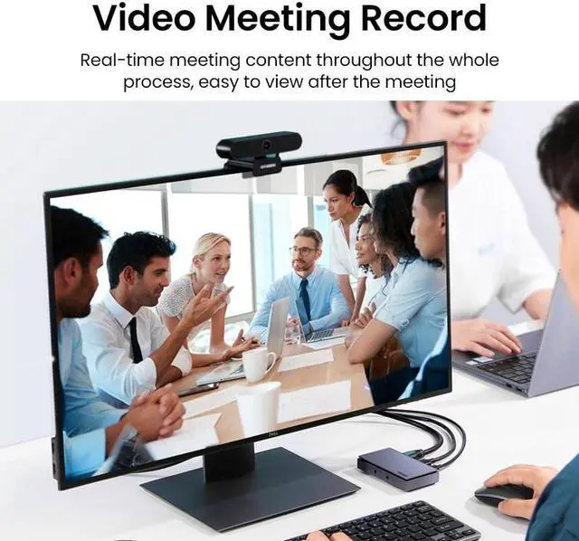 Alt view image 3 of 6 - UGREEN Video Capture Card 4K HDMI to USB/USB-C HDMI Video Grabber Box for PS4 Switch Xbox Camera DVD Live Stream Record