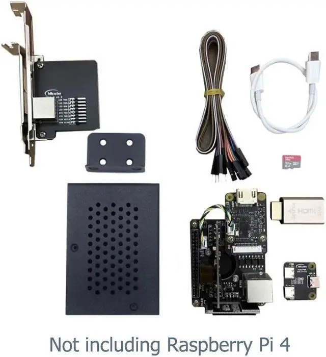 Alt view image 6 of 6 - BLIKVM HAT KVM over IP Hdmicsi BLIKVM PIKVM Remote Control for Server Operation and Maintenance for Raspberry Pi 4
