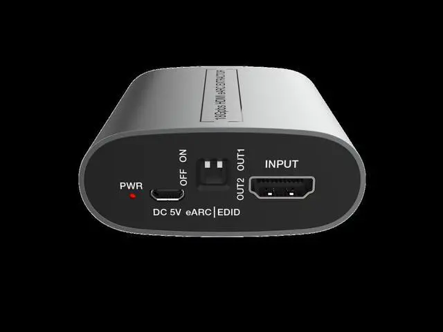 Main image of HDMI eARC Audio Extractor ARC eARC Loop & Audio Extractor HDMI 2.0 4K2K@60Hz 18Gbps Video Bandwidth EDID Management Splitters for Amplifier Soundbar Speaker HDTV