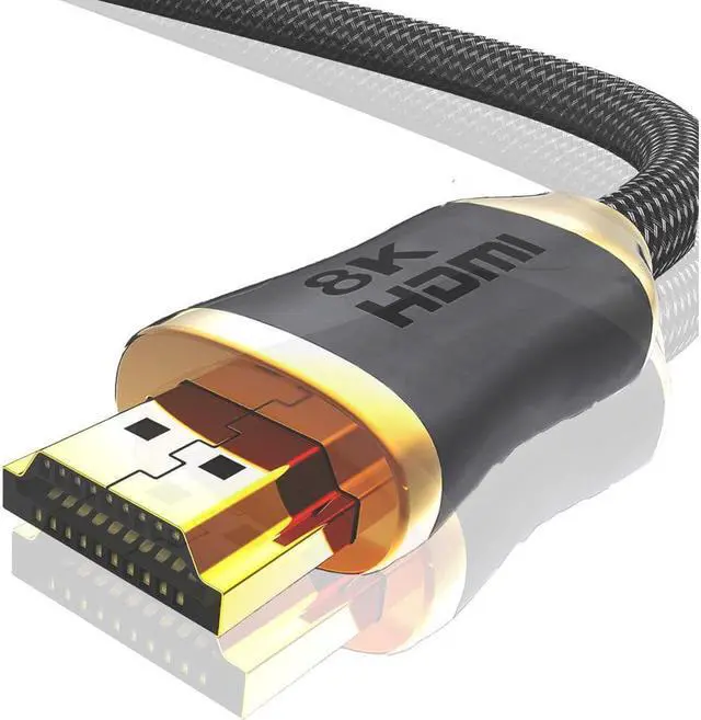 Main image of 6.56ft 8K HDMI Cable Display Projector Set-top Box Connected To TV Computer Cable HDMI 2.1 8K@60 Hz / 4K@120Hz for Xiaomi Xbox PS5 PS4 Chromebook Laptops