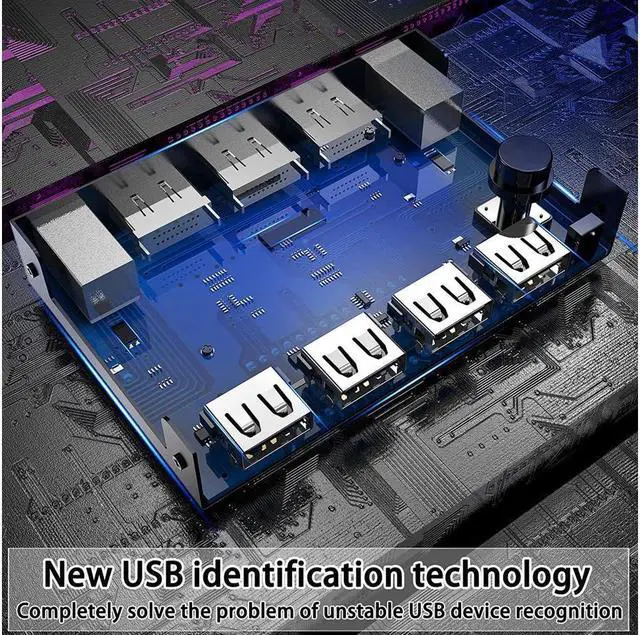 Alt view image 5 of 7 - 2 Port Displayport USB KVM Switch 2 in 1 Out, DisplayPort 2 Port DP Display Port KVM Switcher with 2.0 USB Hub Support 4K @60Hz (3840*2160) for Share Keyboard Mouse Monitor