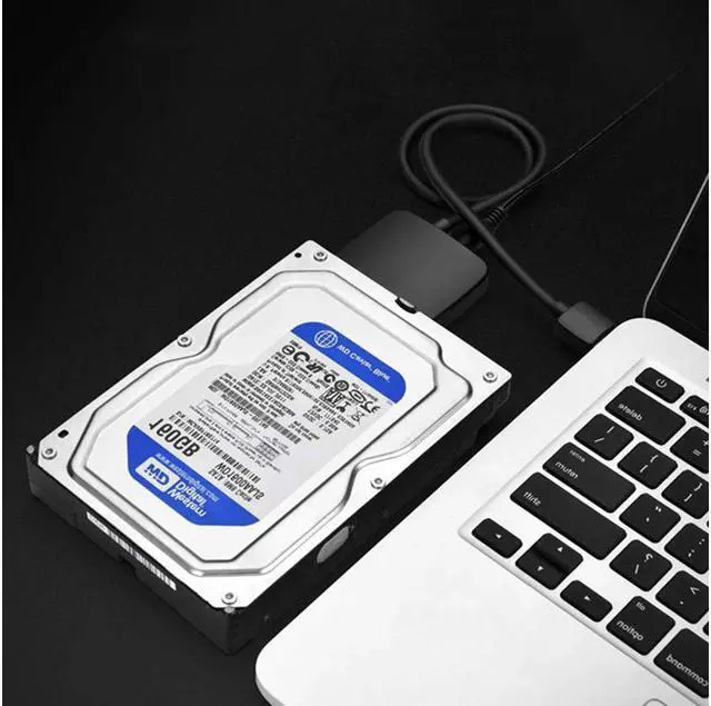 Alt view image 7 of 7 - 0.4m USB 3.0 To Sata Adapter Converter Cable 22pin SataIII To USB3,0 Adapters For 2.5" Sata HDD SSD