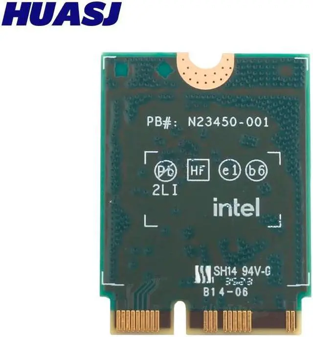Alt view image 4 of 5 - New Wi-Fi 7 BT 5.4 Intel BE200 WIFI Card BE200NGW 2.4/5/ 6 GHz 5.8 Gbps For Windows 11 PC Laptop