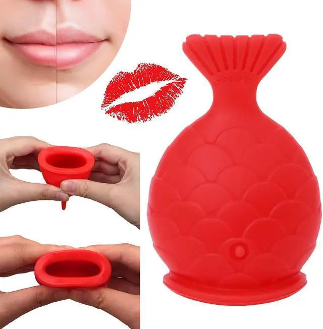 Main image of Soft Silicone Lip Enhancer Lip Plumper Device Lasting Glossy Plumper Lip Plump Lip Plumper Lips Care Sexy Lip Mouth Pro Tool