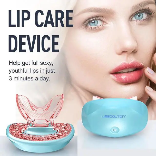 Alt view image 6 of 6 - Lip Pump Fuller Electric Lip Plumper LED Light Therapy Enhancer Sexy Thicker Lips Plumping Tool Mouth Enhancer Bigger Thicker