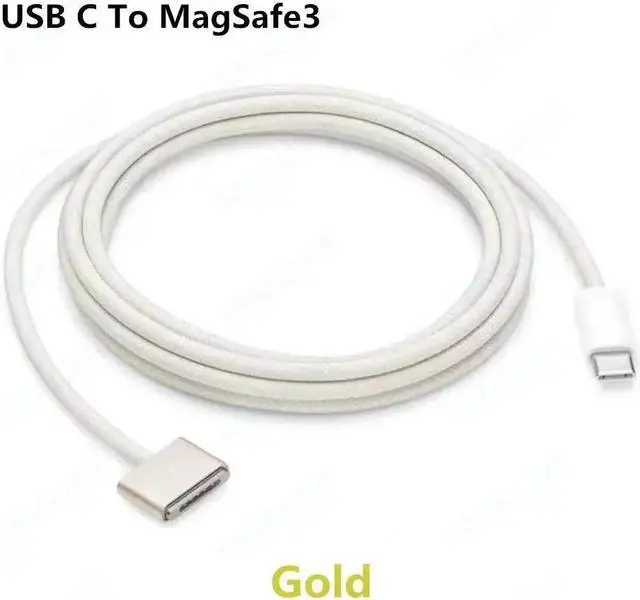 Main image of USB Type C To Magsafe 3 Magnetic Charger Cord Laptop Charging Cable Converter PD 140W for MacBook Air/Pro A2442 A2485 A2681