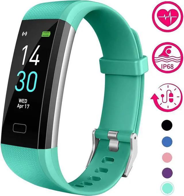 Main image of Fitness Tracker, Activity Tracker Watch With Heart Rate Monitor, Message Notification, Waterproof IP68 Pedometer With Step Counter Sleep Monitor Calorie Counter For Android & IPhone