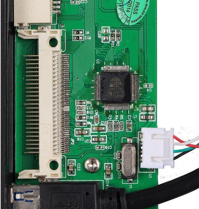 Alt view image 6 of 6 - Pc CD-ROM Slot 5.25" Bay Mesh All In one USB Front Panel CF/XD/MS/M2/SD/TF Internal USB 2 .0 Card Reader USB Flash Memory,1 USB 3.0 Port