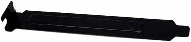 Alt view image 2 of 2 - 5pcs/lot Black Hard Steel PCI Slot Covers Bracket w/ Screws, Full Profile Expansion Dust Filter Blanking Plate for PCI